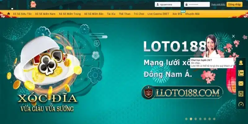 Link vào Loto188 chuẩn